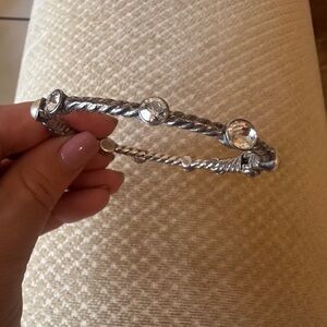 Silver Brighton Monte Carlo Bangle 19.1 g